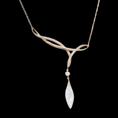 Alternative view of Swarovski Crystals Necklace