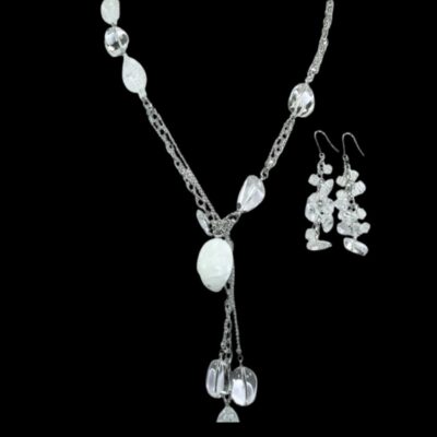 Alternative view of Brazilian Crystals Necklace + Earring Set