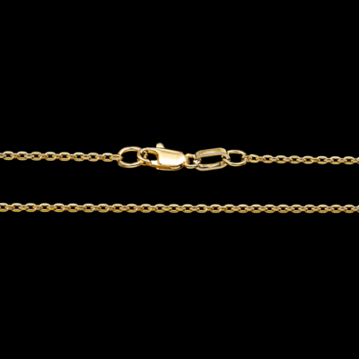 Alternative view of 45cm 9ct Gold Cable Chain Various Widths And Grams
