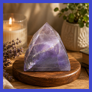 35-40mm Amethyst Pyramid