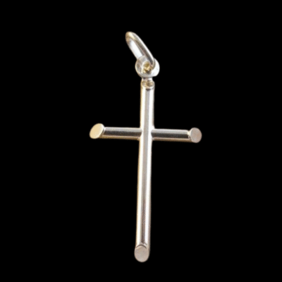 Alternative view of 9CT Gold Cross Pendant 16x25mm