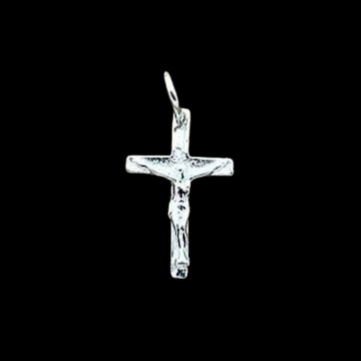 Alternative view of Sterling Silver Charm – Crucifix