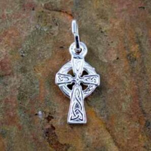 Sterling Silver Charm – Celtic Cross - Image 2