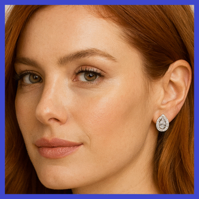 Swarovski Petal Stone Earring