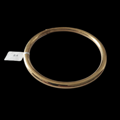 Alternative view of 70mm Oval Shaped 9Kt Gold Copper Filled Bangle 8.4gm