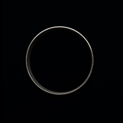 Alternative view of 65mm Diameter, 10mm Width, 18Kt Gold Plated Bangle