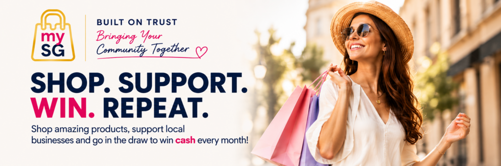 My Services Group – shop local, support participating businesses and receive entries into the Monthly Prize Draw.